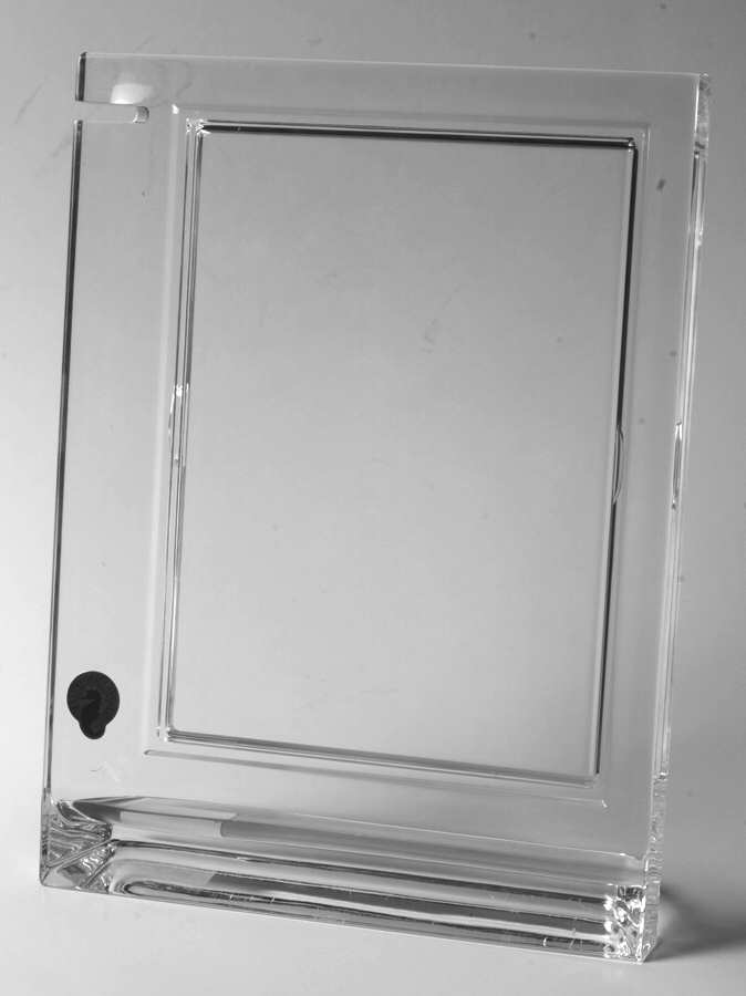 Metra Frame-Holds 5" X 7" Photo by Waterford Crystal-1