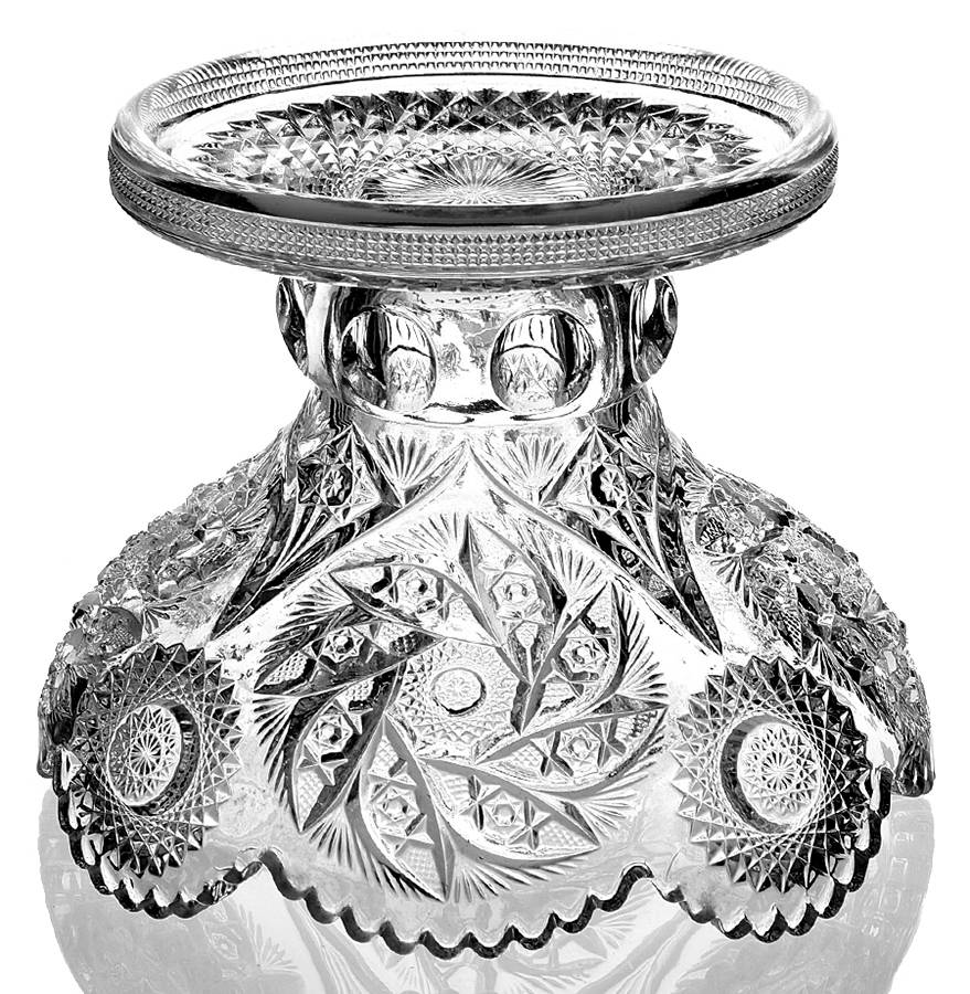 Buzz Star Clear Punch Bowl Stand by Westmoreland-1