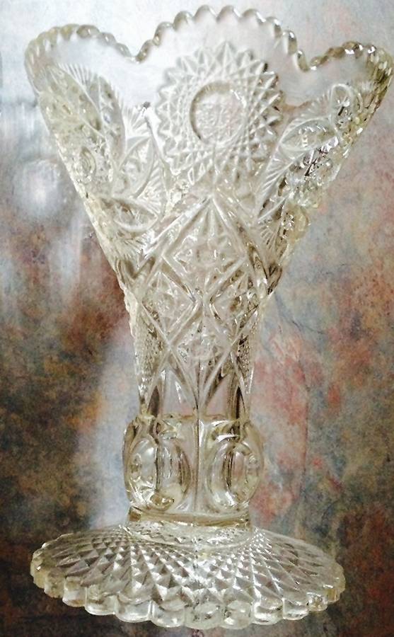 Buzz Star Clear 7" Flower Vase by Westmoreland-1