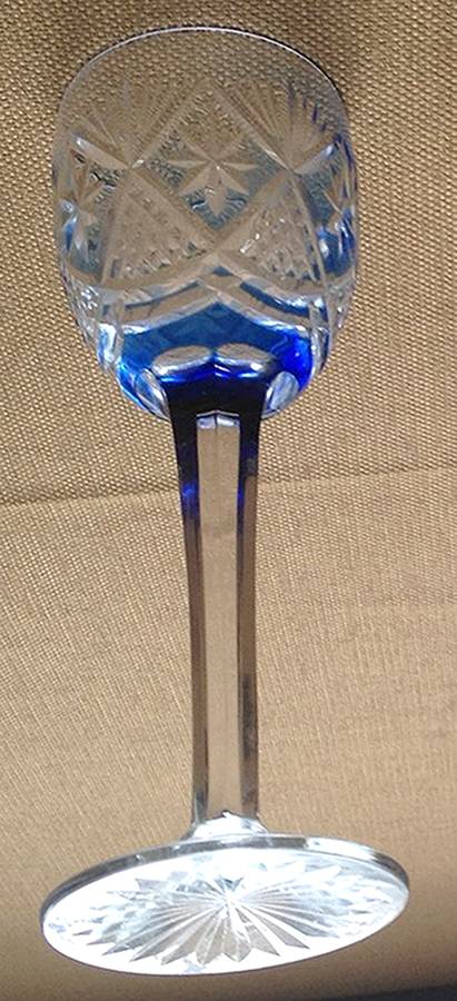 Wec35 Blue Hock Wine by Webb Corbett-1