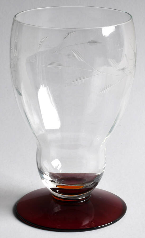 WGL2 (Ruby Foot) Footed Tumbler by Weston-1