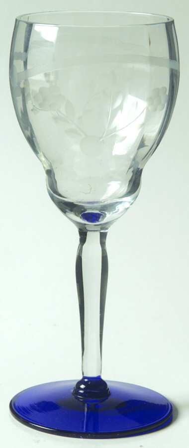 WGL3 Blue Wine Glass by Weston-1