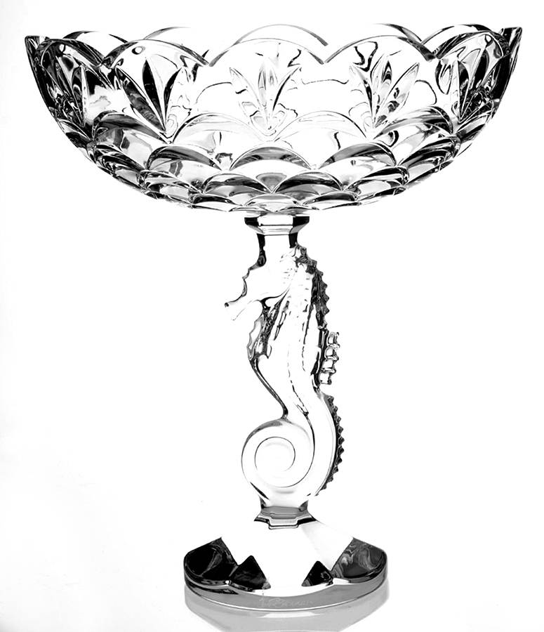 Seahorse 12" Centerpiece by Waterford Crystal-1