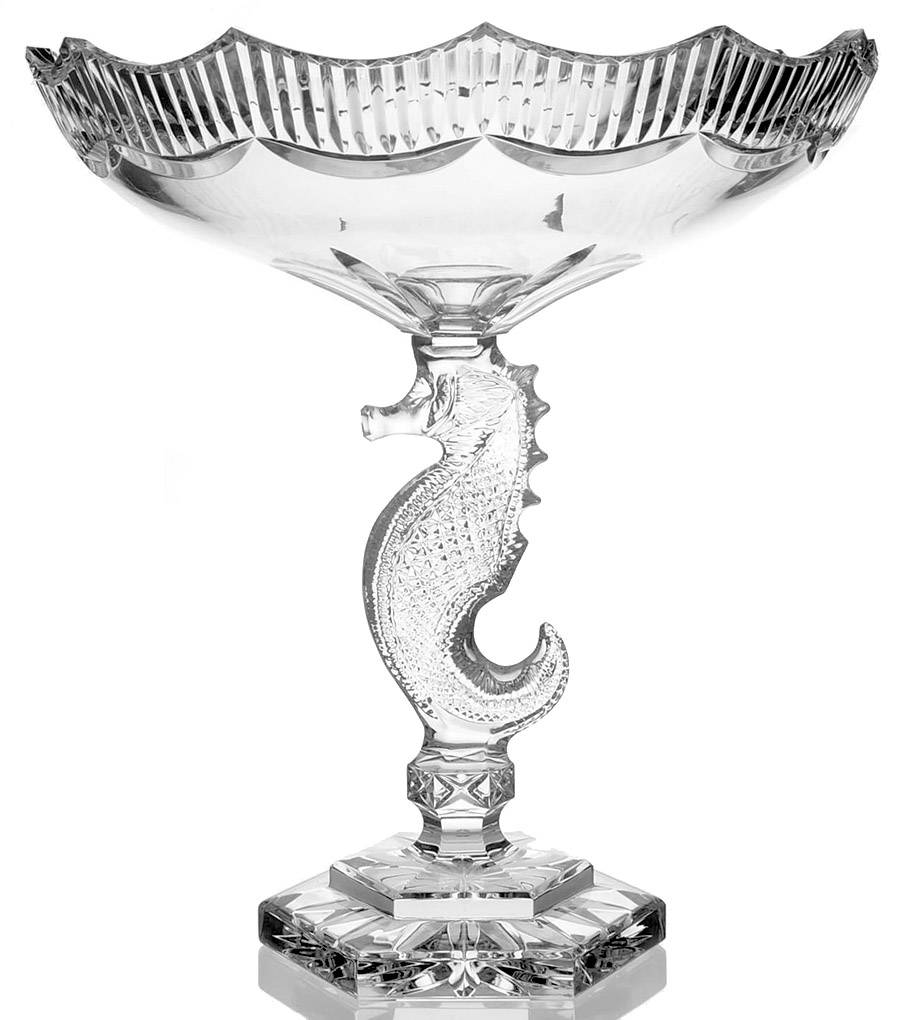 Seahorse 11" Centerpiece by Waterford Crystal-1