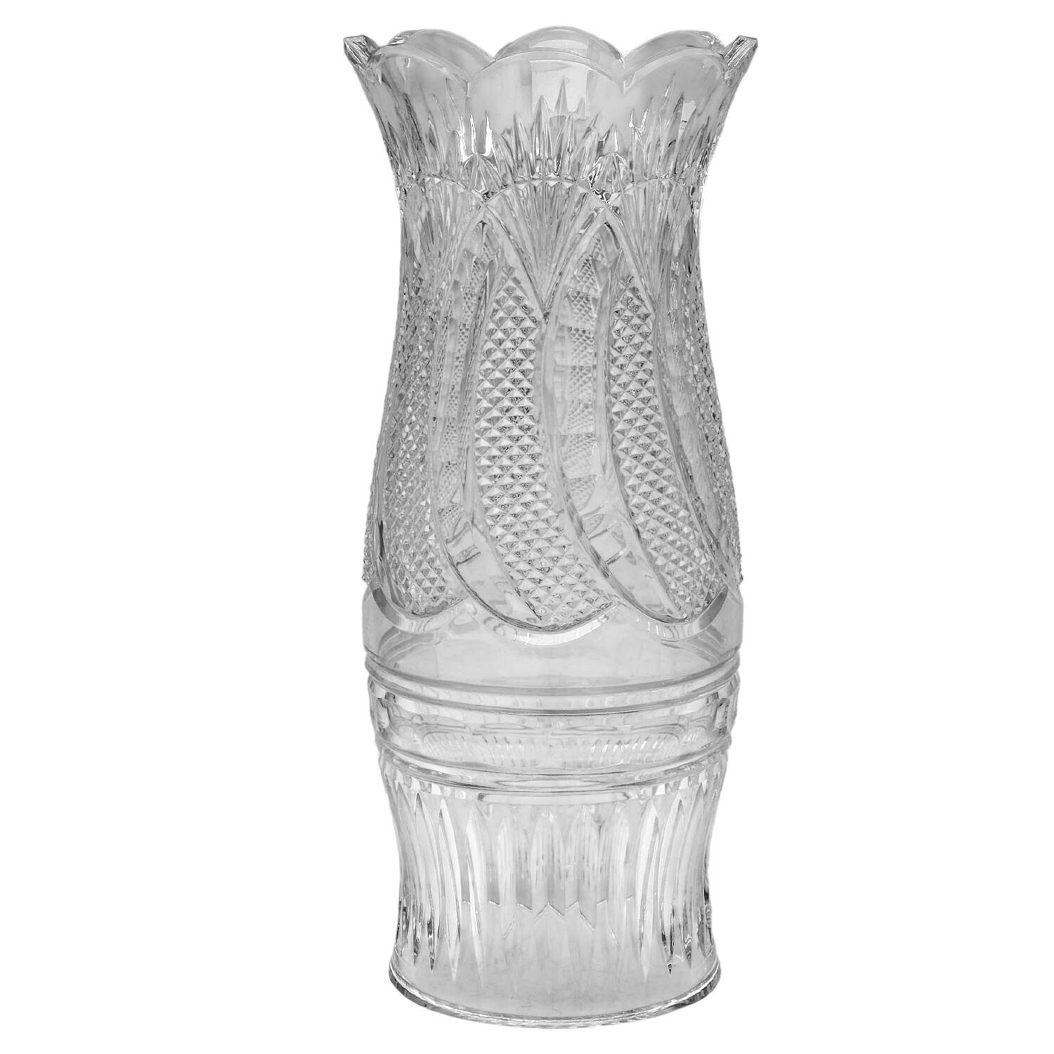 Seahorse Hurricane Lamp, Globe Only by Waterford Crystal-1