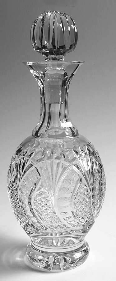 Seahorse Wine Decanter & Stopper by Waterford Crystal-1