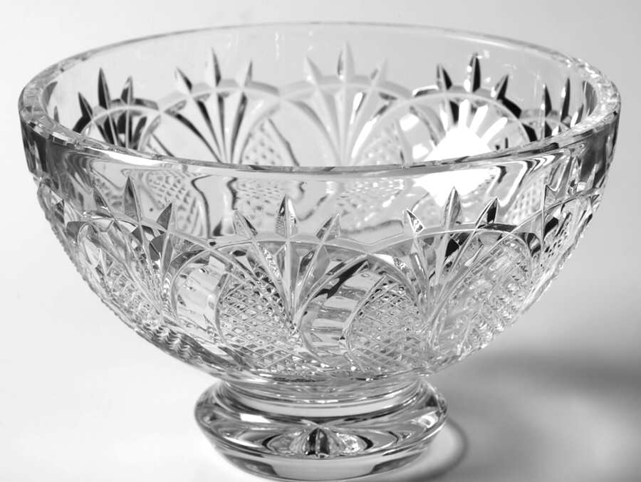Seahorse 6" Round Bowl by Waterford Crystal-1