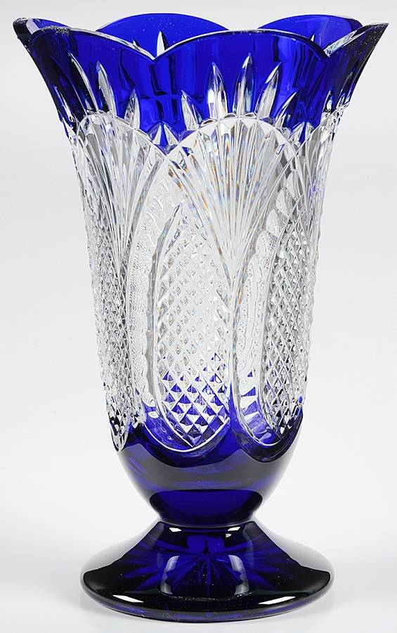 Seahorse 10" Flower Vase by Waterford Crystal-1