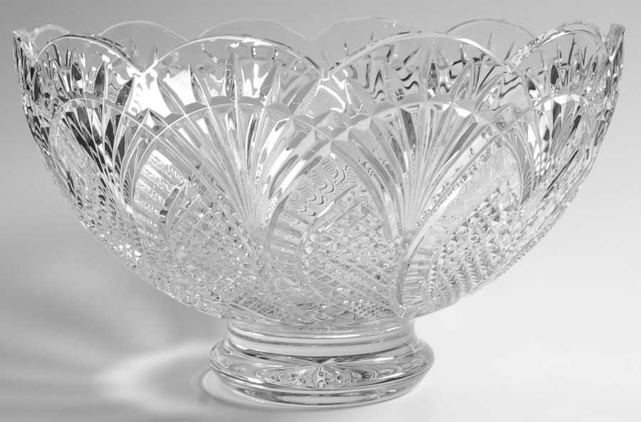 Seahorse 12" Round Bowl by Waterford Crystal-1