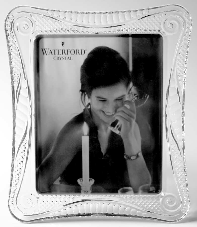 Seahorse Frame-Holds 8" X 10" Photo by Waterford Crystal-1