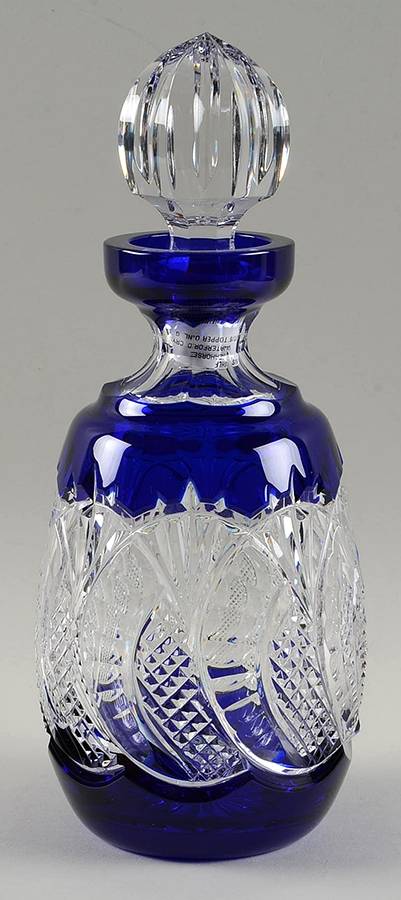 Seahorse Spirit Decanter & Stopper by Waterford Crystal-1