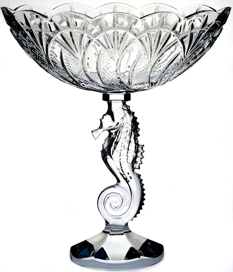 Seahorse 12" Centerpiece by Waterford Crystal-1