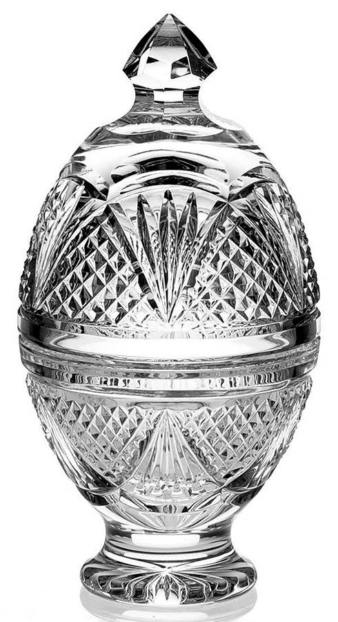 Seahorse Standing Egg Box & Lid by Waterford Crystal-1