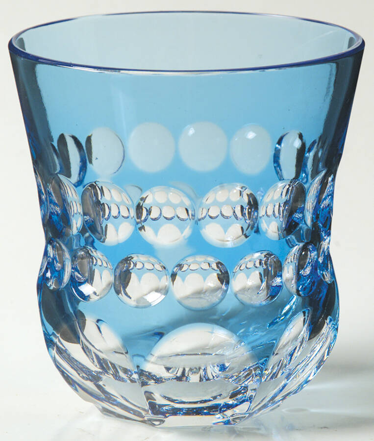 Simply Pastel Blue Double Old Fashioned by Waterford Crystal-1