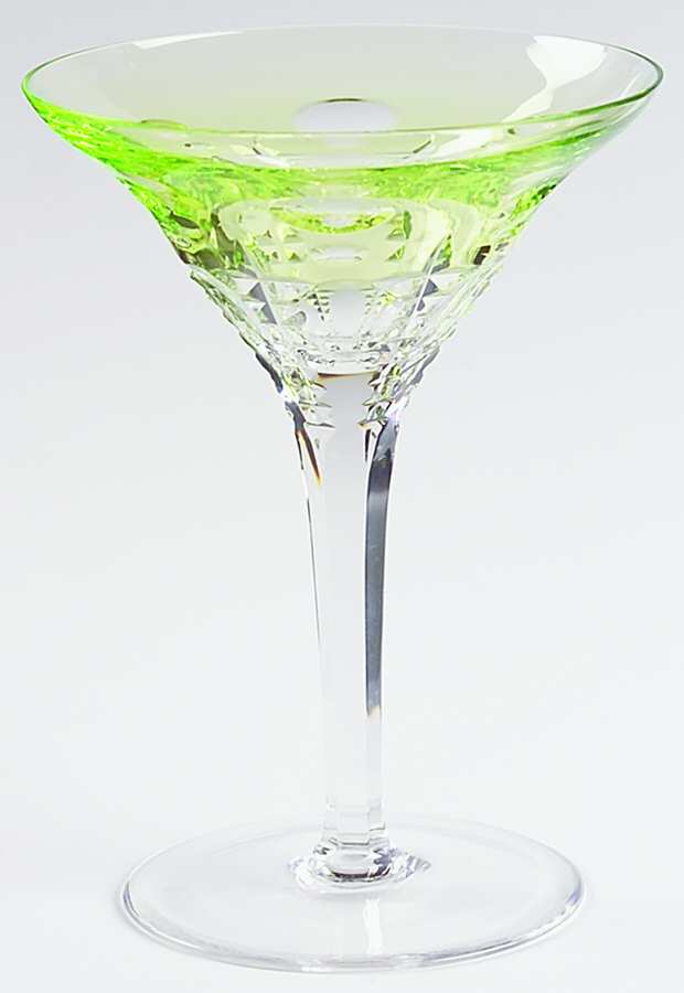 Simply Pastel Lime Martini Glass by Waterford Crystal-1
