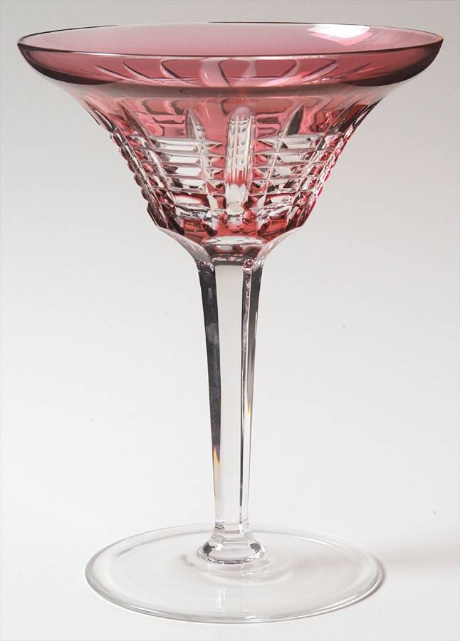 Simply Pastel Pink Martini Glass by Waterford Crystal-1