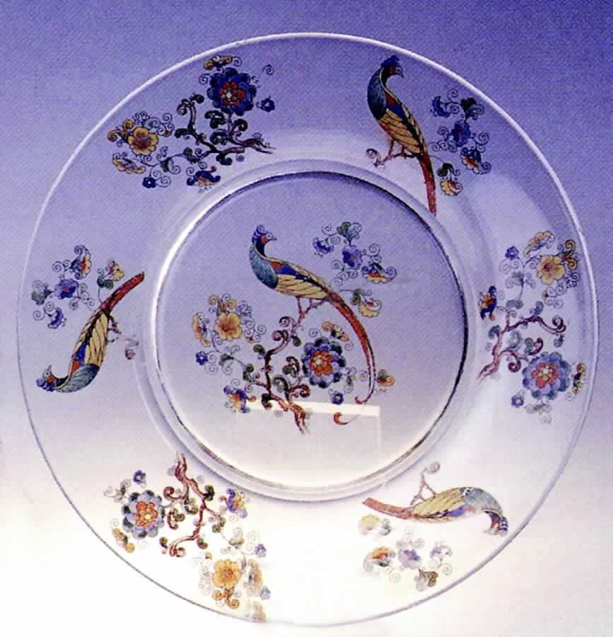 Specialty No. 37 Salad Plate by West Virginia Glass Specialty-1