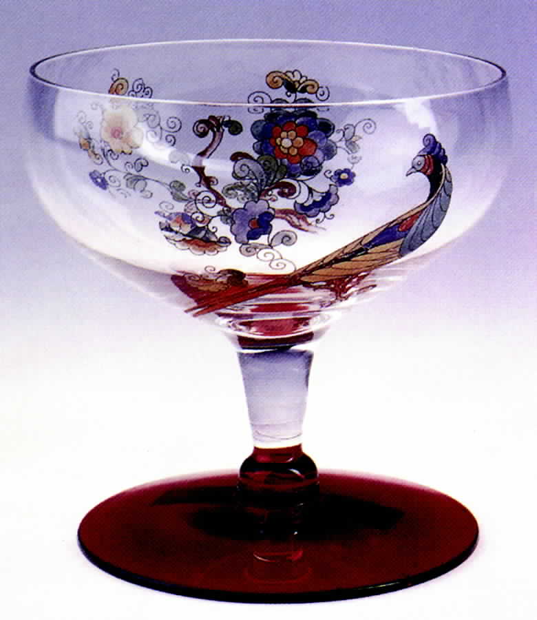 Specialty No. 37 Champagne/Tall Sherbet by West Virginia Glass Specialty-1