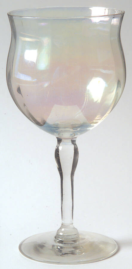 40 Iridescent Water Goblet by West Virginia Glass Specialty-1