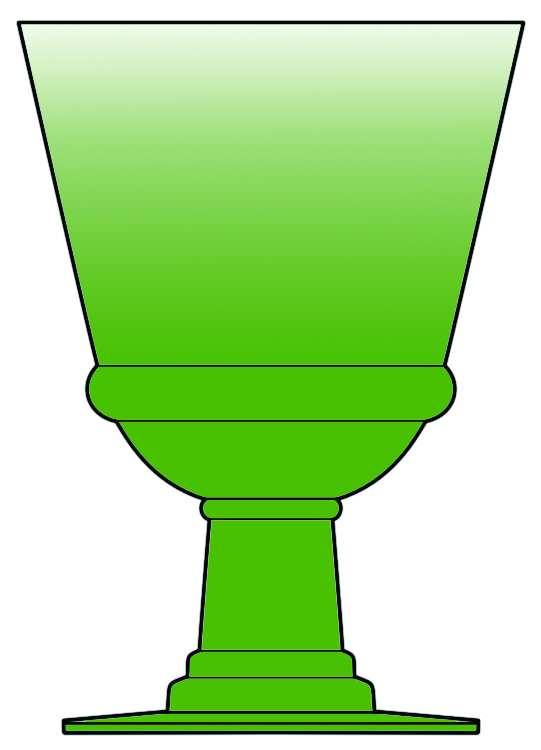 Darjeeling Apple Green Water Goblet by Waterford Crystal-1