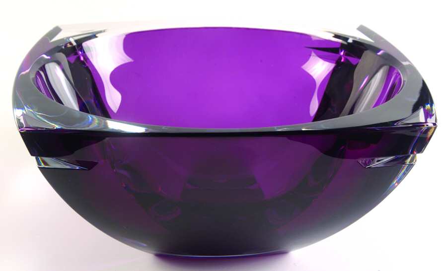 Metra 10" Square Bowl by Waterford Crystal-1