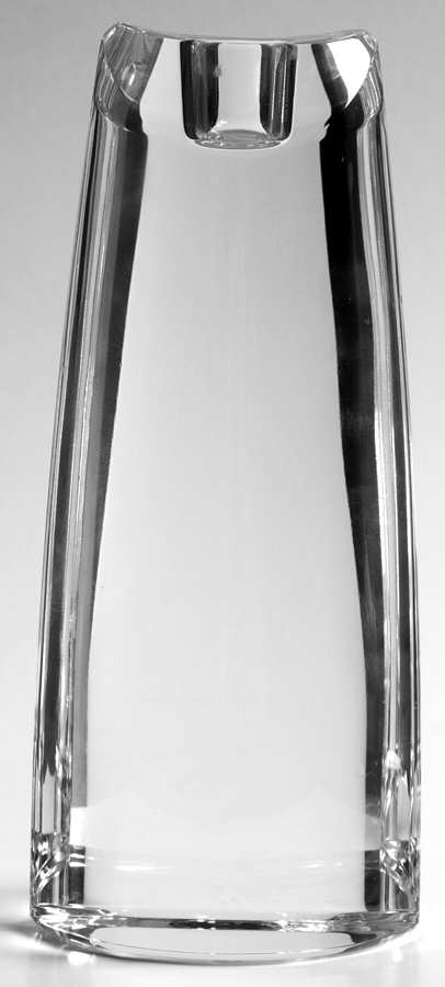 Eclipse (Panels) 8" Single Light Candlestick by Waterford Crystal-1