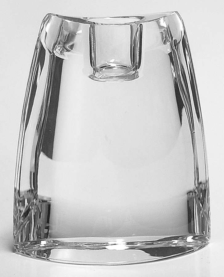Eclipse (Panels) 4" Single Light Candlestick by Waterford Crystal-1