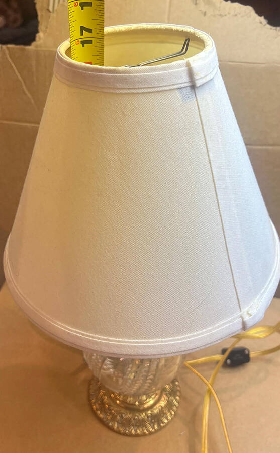 Arcade 13" Electric Lamp & Shade by Waterford Crystal-1