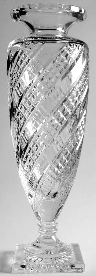 Arcade 14" Flower Vase by Waterford Crystal-1