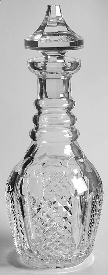 Desmond Decanter & Stopper by Waterford Crystal-1