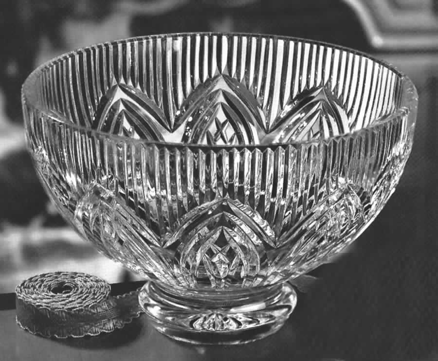 Rock of Cashel (Heritage Collection) 8" Rock of Cashel Footed Bowl by Waterford Crystal-1
