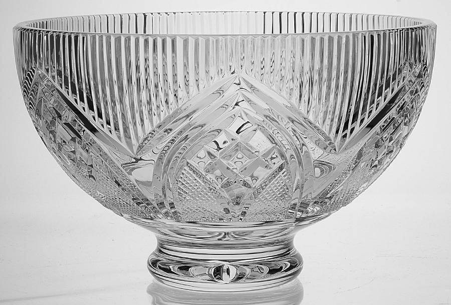 Rock of Cashel (Heritage Collection) 9" Footed Bowl by Waterford Crystal-1