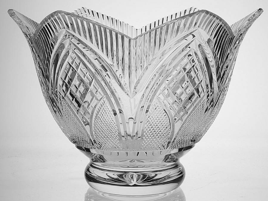 Rock of Cashel (Heritage Collection) 11" Footed Bowl by Waterford Crystal-1