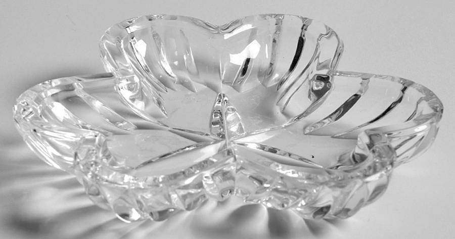 Shamrock Small Shamrock Dish by Waterford Crystal-1