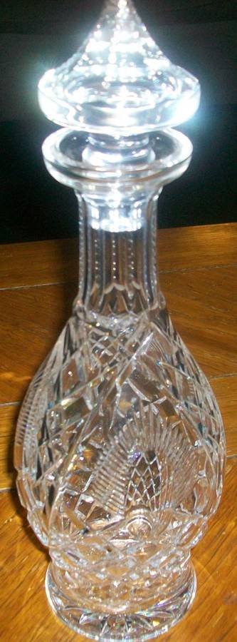 602 Wine Decanter & Stopper by Waterford Crystal-1