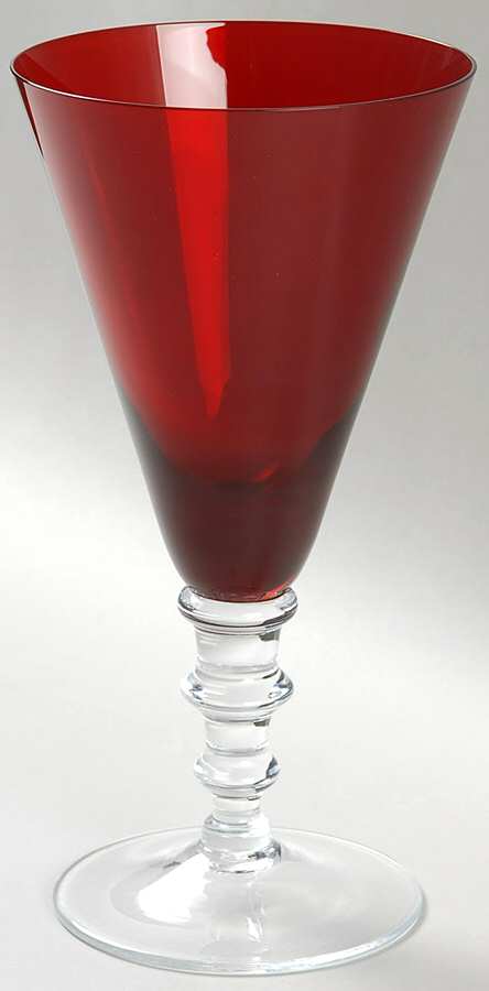 Scarlet Water Goblet by William Yeoward-1
