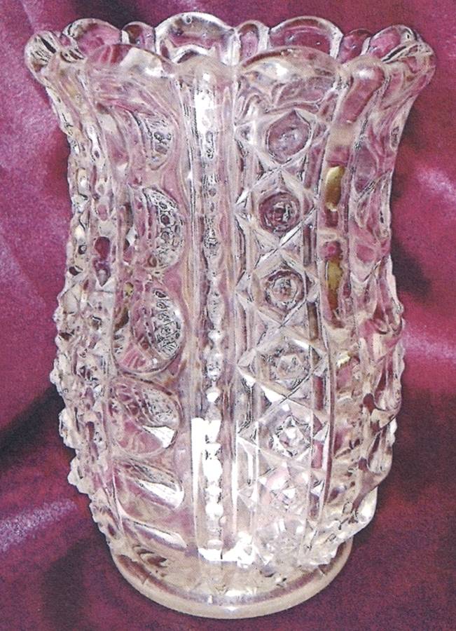 Column Thumbprints Celery Vase by Westmoreland-1