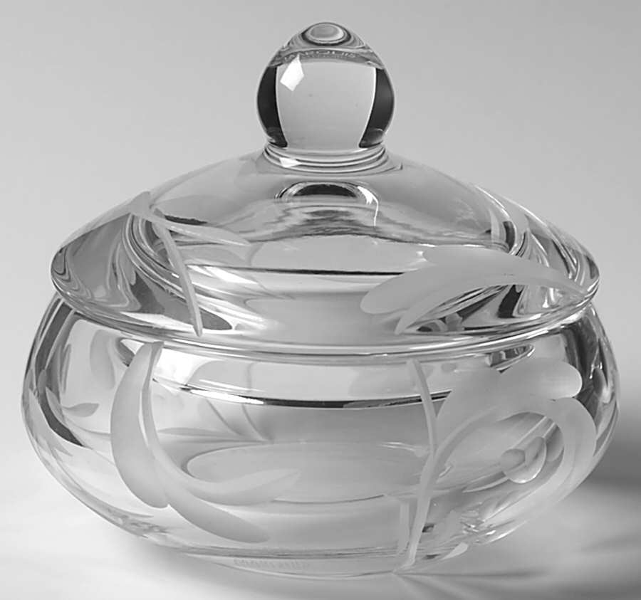 Yours Truly Trinket Box with Lid by Waterford Crystal-1