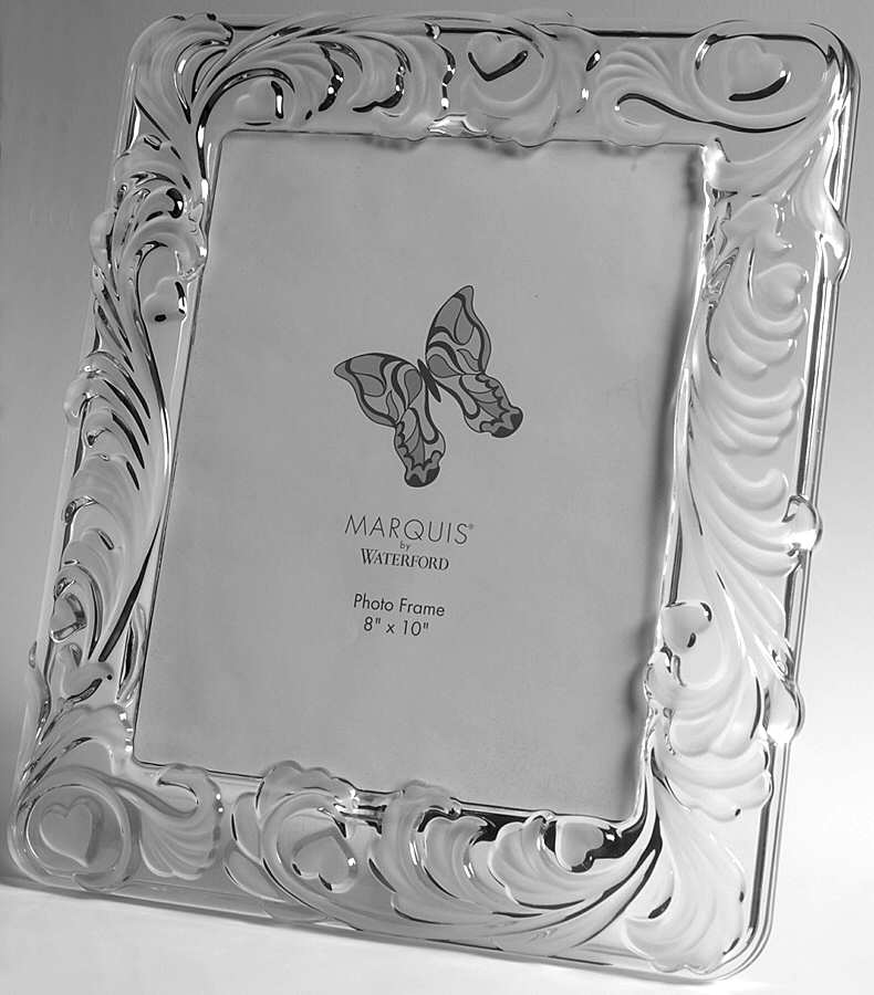 Yours Truly Frame-Holds 8" X 10" Photo by Waterford Crystal-1