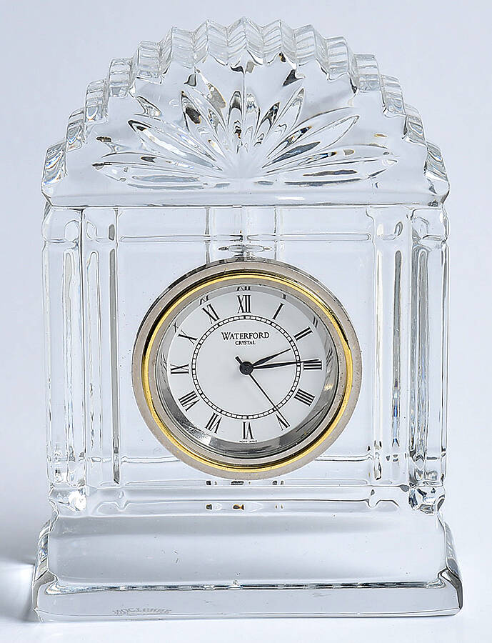 Nocturne (Giftware) Small Quartz Clock by Waterford Crystal-1