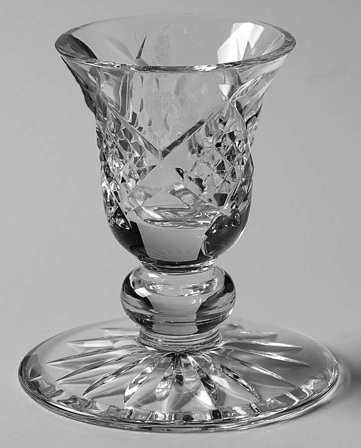 Nocturne (Giftware) 3" Single Light Candlestick by Waterford Crystal-1