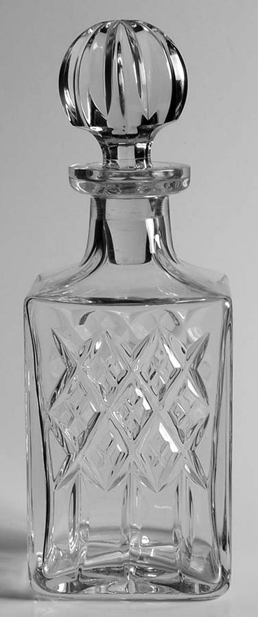 Nocturne (Giftware) Square Decanter with Stopper by Waterford Crystal-1