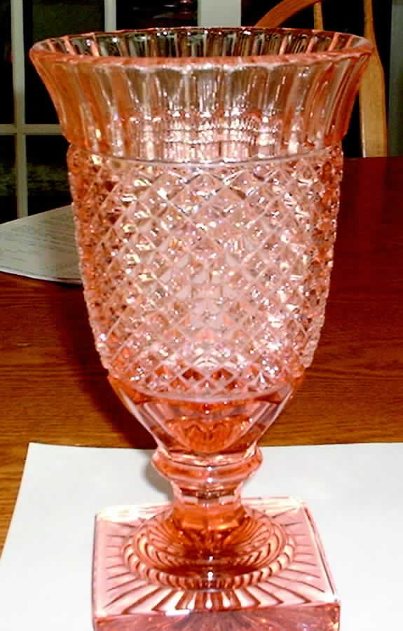 Waterford Pink Candy Jar No Lid by Westmoreland-1