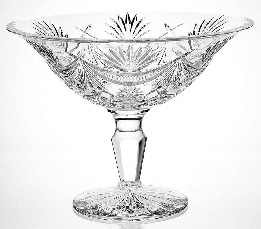 Winter Wonderland Round Compote (Height X Width) by Waterford Crystal-1