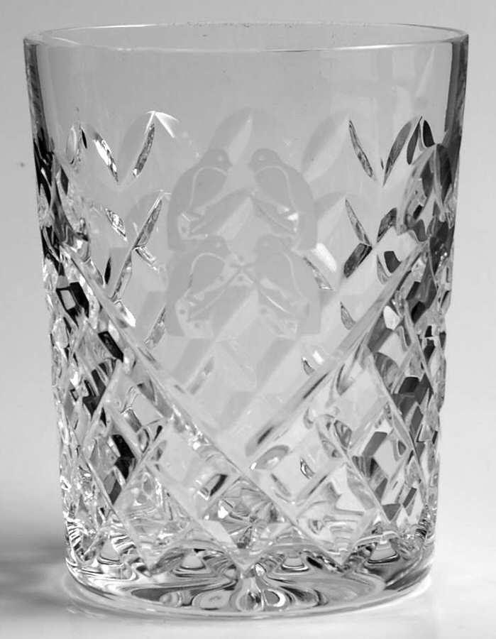 Twelve Days of Christmas Double Old Fashioned by Waterford Crystal-1