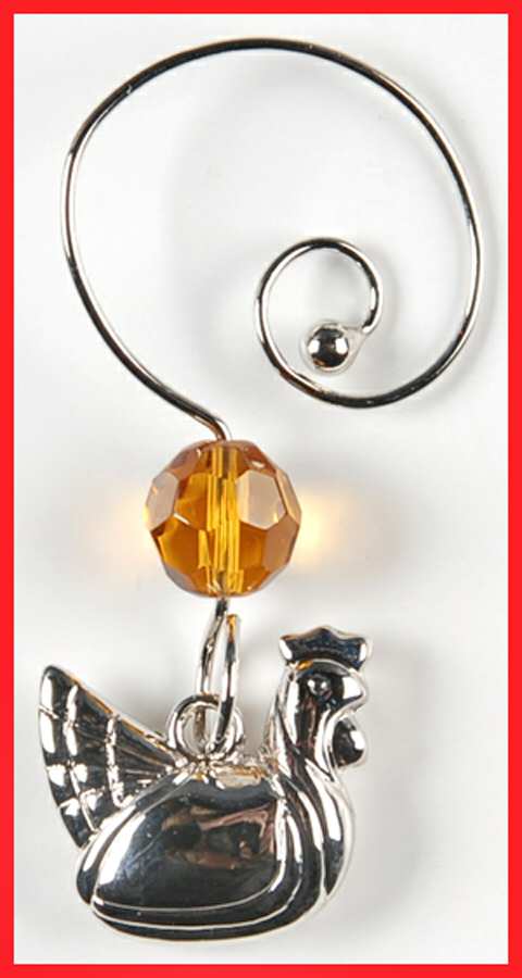 Twelve Days of Christmas Charm for Fluted Champagne by Waterford Crystal-1
