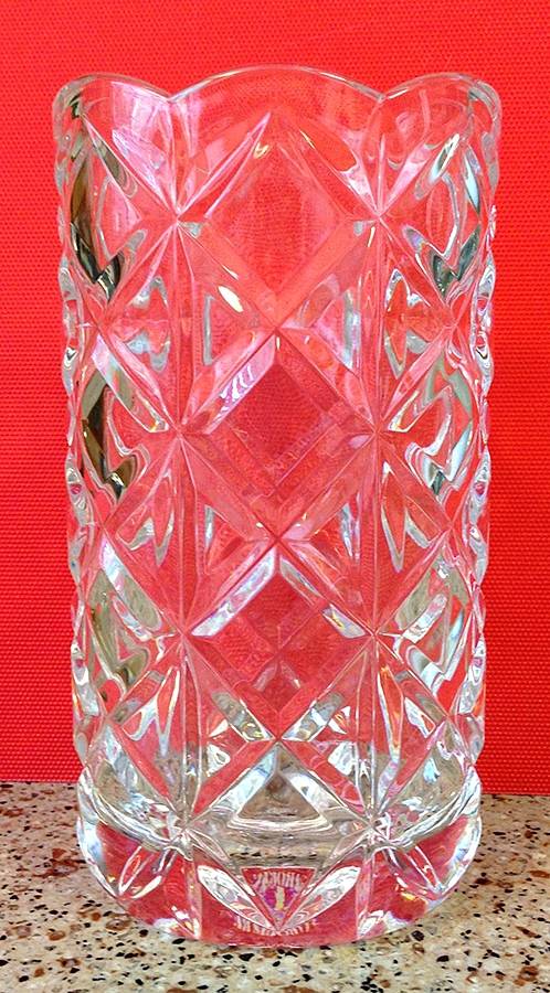 Amway Giftware 6" Oval Vase by Waterford Crystal-1