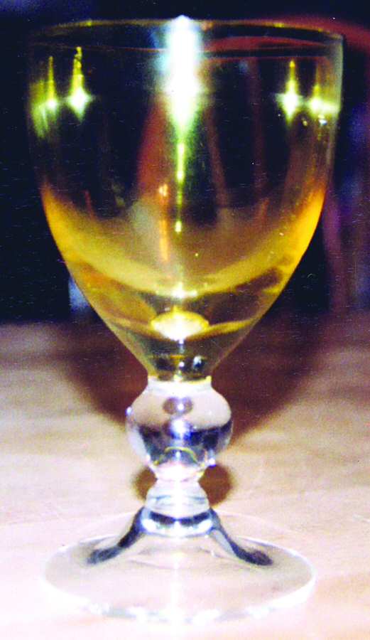 678-2 Water Goblet by West Virginia Glass Specialty-1