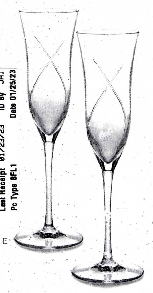 Siren Fluted Champagne by Waterford Crystal-1