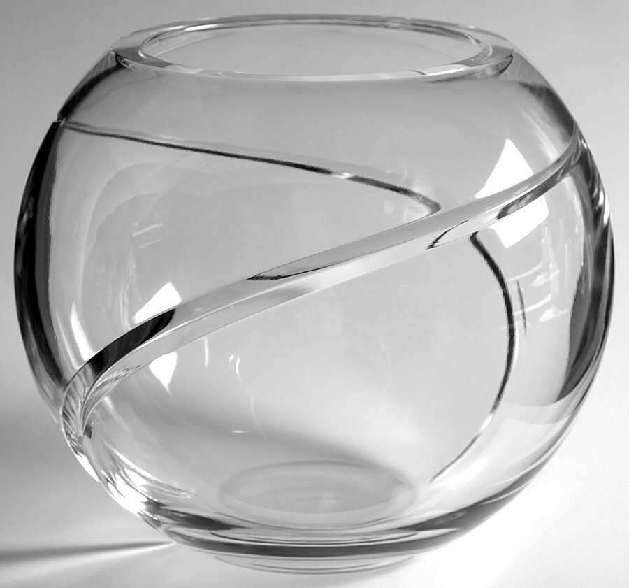 Siren 7" Rose Bowl by Waterford Crystal-1